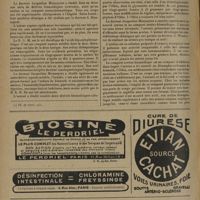 1556 - Page 1552 - Revue des thèses. Contribution à l'étude du traitement de la syphilis par le bismuth et l'arsenic ; étude de nouveaux dérivés, par le Docteur Jacqueline Mouneyrat