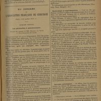 1571 - Page 1567 - Sclérose latérale amyotrophique postraumatique ; par M. Henri Roger... / XLe Congrès de l'Association française de chirurgie. Paris, 5-10 octobre 1931. Deuxième question. Les péritonites à pneumocoques. Résumé du rapport de MM. Bréchot... et Nové-Josserand...