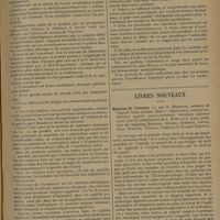 1577 - Page 1573 - Revue des thèses. Les arsenicaux pentavalents et en particulier les 3 acétylamino 4 oxyphénylarsinate de diéthylamino-éthanol (Arsaminol) dans le traitement de la syphilis, par le Docteur Vrignaud. - Travail de la Clinique des maladies cutanées et syphilitiques de la Faculté de médecine de Bordeaux / Livres nouveaux. Maladies de l'intestin, par R. Bensaude... Série I : Exploration, constipation, diarrhée, syphilis gastro-intestinale, traitement hydrominéral, avec la collaboration de L. Rivet et A. Cain..., Baraduc, Godard, Guénaux, Lièvre, Oury, Stieffel, Terrial, Vasselle et Gilbert-Dreyfus