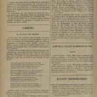 1594 - Page 1590 - Pratique médicale. La défaillance ventriculaire gauche et son traitement ; par le Docteur Ed. Athon / Variétés. Le XIIe Salon des médecins / Actes de la Faculté de médecine de Paris. Thèses / Bulletin bibliographique