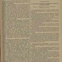 1607 - Page 1603 - Les pyuries et les colibacilluries du nourrisson ; par M. le Professeur P. Lereboullet... / XLe Congrès de l'Association française de chirurgie. Paris, 5-10 octobre 1931. Troisième question. Le traitement chirurgical immédiat des fractures ouvertes de jambe. Résumé du rapport de MM. Roux... et Sénèque...