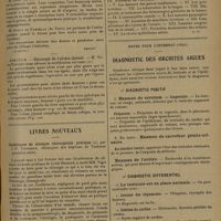 1613 - Page 1609 - XLe Congrès de l'Association française de chirurgie. Paris, 5-10 octobre 1931. Troisième question. Le traitement chirurgical immédiat des fractures ouvertes de jambe. Résumé du rapport de MM. Roux... et Sénèque... Discussion. (A suivre) / Erratum / Livres nouveaux. Conférences de clinique chirurgicale pratique, par J.-P. Tourneux... / Notes pour l'internat (Oral). Diagnostic des orchites aiguës