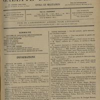 1617 - Page 1613 - Sommaire / Informations. Hôpitaux de Paris. Concours de l'internat / Facultés de médecine. Paris / Marine militaire / Jubilé du Professeur Delbet