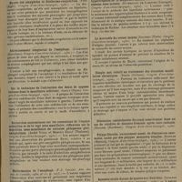 1625 - Page 1621 - Analyses et indications bibliographiques. Oto-rhino-laryngologie ; par M. Paul Truffert... I. Bouche. Pharynx. Oesophage. Traitement abortif des phlegmons de l'amygdale par le bactériophage, (Halphen et Djiropoulos... Congrès d'oto-rhino-laryngologie., 1930) / Mycose des amygdales et diathermo-coagulation. (Péri... Congrès d'oto-rhino-laryngol...) / Rétrécissement congénital de l'oesophage. (Casadesus... Congrès d'oto-rhino-laryngol...) / Sur la technique de l'extraction des dents de sagesse incluses dans le maxillaire inférieur. (Gault... Congrès d'oto-rhino-laryngol...) / Recherches anatomiques sur les connexions de l'espace préstylien et de la loge sous-maxillaire ; réflexions sur la migration sous-maxillaire de certains phlegmons péri-amygdaliens. (André Viela et Maurice Escat... Congrès d'oto-rhino-laryngol...) / Malformation de l'oesophage. (F.-J. Collet. Ann. des mal. de l'oreille...) / II. Fosses nasales et sinus. Les injections sclérosantes, traitement de choix des hypertrophies de la muqueuse nasale, sans malformation osseuse sous-jacente. (Dutheillet de Lamothe... Congrès d'oto-rhino-laryngol...) / La mucocèle du cornet moyen... (Bouchet... Congrès d'oto-rhino-laryngol...)/ Simple mot relatif au traitement des sinusites maxillaires chroniques. (Denis... Congrès d'oto-rhino-laryngol...) / Polype fibroïde, uniquement nasal, de dimensions anormales, caché par des polypes muqueux simples. (Kowler... Congrès d'oto-rhino-laryngol...) / Anosmie totale dattant de quatre ans. Guérison. (Iribarne... Congrès d'oto-rhino-laryngol...) / Des rhinolithes. (A. Joukovsky... Ann. d'oto-rhino-laryngol...)