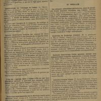 1627 - Page 1623 - Analyses et indications bibliographiques. Oto-rhino-laryngologie ; par M. Paul Truffert... II. Fosses nasales et sinus. Des rhinolithes. (A. Joukovsky... Ann. d'oto-rhino-laryngol...) / Considérations sur l'étiologie de l'ozène. (A. Péroni. Arch. intern. de laryngol...) / Epitaxis récidivantes tardives par rupture du sinus caverneux consécutive à une fracture de la base du crâne. (G. Worms. Ann. des mal. de l'oreille...) / L'idée du « vacuum sinus » repose-t-elle sur une base scientifique sérieuse et peut-elle être reconnue comme donnant lieu à une entité clinique ? (Bourguet. Oto-rhino-laryngol. int...) / Recherches expérimentales sur la sécrétion nasale après castration. (Jung, Auger et F. Chavanne... Congrès d'oto-rhino-laryngol...) / III. Oreilles. Les reliquats adénoïdiens péritubaires, cause de chronicité d'otité moyenne rhinogène chez l'adulte. (Maurice Jacod. Congrès d'oto-rhino-laryngol...) / Syndrome de Gradenigo bilatéral. (M. le Professeur A. Malan... Congrès d'oto-rhino-laryngol...) / Quelques observations d'otite moyenne séreuse avec démonstration d'aiguille exploratrice à succion buccal. (Sir James Dundas-Grant... Congrès d'oto-rhino-laryngol...) / Cellulite d'origine otique. (F. Laval... Congrès d'oto-rhino-laryngol...) / Indications thérapeutiques dans les labyrinthites infectieuses otogènes. (J. Ramadier. Ann. d'oto-laryngol...)