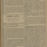 1767 - Page 1763 - Analyses et indications bibliographiques. Dermatologie et syphiligraphie ; par P. Gastinel... et R. Pulvenis... II. Syphiligraphie. Clinique. La paralysie générale dans la population rurale. (Sézary et Barbé. Ann. de dermat. et de syphil...) / Nouveau procédé de diagnostic des lésions chancrelleuses : l'intraépidermo-inoculation de produits frais. (P. Ravaut, Rabeau et Didier Hesse. (Presse méd...) / Sociétés savantes. Académie de médecine. (Séance du 17 novembre 1931). Rapports. Etude anatomique des tumeurs des centres nerveux. MM. G. Roussy et Ch. Oberling / Etude expérimentale de la maladie de Nicolas et Favre (lymphogranulomatose inguinale). MM. Levaditi, Ravaut, Lépine et Schoen / A propos de la protéinothérapie, dite vaccinale, de la sclérose en plaques. MM. Lépine et Mollaret