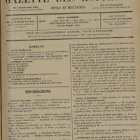 1777 - Page 1773 - Sommaire / Informations. Hôpitaux de Paris. Concours de stomatologiste des hôpitaux / Concours de l'internat / Répartition dans les services hospitaliers, de MM. les élèves internes et externes en médecine pour l'année 1932 / Légion d'honneur. Santé publique / Hommage au Docteur Albert Mouchet / Centenaire de la naissance de Félix Guyon
