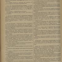 1798 - Page 1794 - Informations. Fondation A. Chaveau / Union des médecins mutilés de guerre / La section de médecine de l'Association générale des étudiants / Avis de concours / Nécrologie / Cours de la Faculté de médecine de Paris. Laboratoire de bactériologie. (Professeur : M. A. Lemierre)