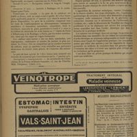 1808 - Page 1804 - Croisière. Association de la presse médicale française / Livres nouveaux. Précis du diabète, par MM. Chabanier et C. Lobo-Onell / Bulletin bibliographique