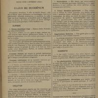 1810 - Page 1806 - Livres nouveaux. Précis du diabète, par MM. Chabanier et C. Lobo-Onell / Notes pour l'internat (Oral). Ulcus du duodénum