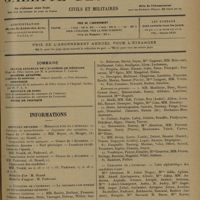 1861 - Page 1857 - Sommaire / Informations. Hôpitaux. Médaille d'or de l'internat / Concours de l'internat / Concours de l'externat
