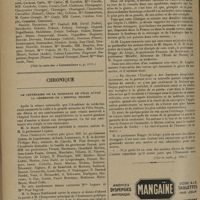 1862 - Page 1858 - Informations. Hôpitaux. Concours de l'externat. (Voir la suite des « Informations », p. 1878 / Chronique. Le centenaire de la naissance de Félix Guyon. La cérémonie de l'Hôpital Necker. (Voir la suite, p. 1861)