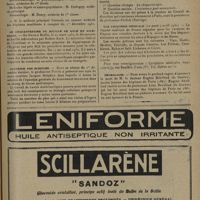 1909 - Page 1905 - Informations (Suite). Marine militaire / Le cinquantenaire du bacille de Koch en Allemagne / Académie des sciences / L'Union internationale contre la tuberculose / Une croisière médicale (20 mars-4 avril 1932) / Nécrologie