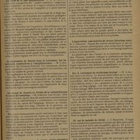 1915 - Page 1911 - Congrès français d'oto-rhino-laryngologie. [21-24 octobre 1931]. Diagnostic des tumeurs des glandes salivaires par la radiographie. M. Albert Barraud / Les abcès de la loge amygdalienne. M. G. Canuyt / Le compresseur de Bosviel dans le traitement des hémorragies consécutives à l'amygdalectomie. M. le Docteur Durif... / Les causes de réussite ou d'échec de la radiumthérapie du cancer de l'oesophage. M. le Docteur Jean Guisez / L'innervation vaso-motrice du larynx (deuxième note). M. J. Terracol / Sur le traitement du tertiarisme laryngé. M. le Docteur Gault... / Un cas de maladie de Grisel. J. Baratoux / Appareil moulé endo-buccal porte-radium pour les tumeurs du larynx. Vercing Lapierre et Henry Proby