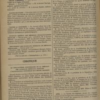 1926 - Page 1922 - Informations. Diplômes de Docteur en médecine de l'année scolaire 1930-1931 / Légion d'honneur. Guerre / Marine militaire. Concours pour le titre de professeur agrégé des Écoles de médecine navales / Contre la diphtérie / Syndicat général des médecins stomatologistes français / Groupement des syndicats généraux de médecins spécialisés. (Voir la suite des « Informations », p. 1925) / Chronique. Le cinquantième anniversaire de la création des syndicats médicaux français. L'inauguration officielle de l'Hôtel Chambon / Avis
