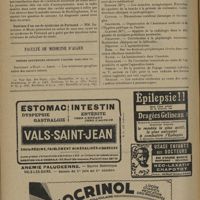 1938 - Page 1934 - Sociétés savantes. Société de pédiatrie. (Séance du 17 novembre 1931). Leucoplasie commissurale associée à un spasme de torsion. MM. Babonneix et Miget / Ostéopériostite syphilitique. MM. A. Mouchet, Babonneix et Miget / Guérison d'un cas de syndrome de Parinaud. MM. Babonneix et Miget / Faculté de médecine d'Alger. Thèses soutenues pendant l'année 1930-1931