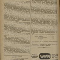1946 - Page 1942 - Intérêts professionnels. Assemblée générale du syndicat des médecins de la Seine / Renseignements / Notes de pratique. Traitement des oxyurases