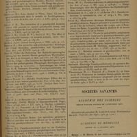 1955 - Page 1951 - Revue générale. Parathyroïdes et rhumatisme chronique déformant ; par M. René Simon... / Sociétés savantes. Académie des sciences. (Séance publique annuelle du 14 décembre 1931) / Académie de médecine. (Séance du 22 décembre 1931). Notice. M. Mesnil / Election du bureau. M. Souques / L'asthme à « épine respiratoire ». M. Haibe