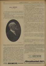 [Albert Brochin] - Gazette des hôpitaux civils et militaires (Lancette française)