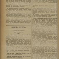 0380 - Page 370 - Revue générale. Les hernies diaphragmatiques ; par MM. Robert Garraud et Pierre Bastien... Etude clinique / Sociétés savantes. Académie des sciences. (Séance du 4 mars 1935). Action de l'injection sous-cutanée d'eau contre les doses mortelles de venin de serpent. M. Etienne Sergent... / Académie de médecine. (Séance du 12 mars 1935). L'avortement légal en U. R. S. S. M. Brindeau / Action dépilatoire d'une pommade à la folliculine appliquée sur le visage d'une femme atteinte d'hypertrichose. MM. Missio, Fournier, Bertolini, Morato Manaro et Buno / Aperçu de la répartition en France des yeux claires et des yeux foncés. M. Paul Godin... (présenté par M. Marfan)