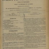 0611 - Page 601 - Sommaire / Informations. Citation à l'ordre de la nation / Hôpitaux de Province. Bordeaux / Un monument de Pasteur à la Havane / Inauguration du nouveau siège de l'association des étudiants en médecine de Paris / Médaille du Professeur Couvelaire / A la mémoire de Paul Ravaut / Presse de l'institut
