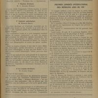 1301 - Page 1291 - VIIe Congrès international des accidents et maladies du travail. Bruxelles, 22-26 juillet 1935. Section des maladies du travail. Deuxième question : l'action pathologique des gaz s'échappant des veines grisouteuses. 2° Le diagnostif objectif de la douleur chez les traumatisés. M. Maurice de Laet... / Deuxième question : Troubles dus à l'électricité. 1° Hygiène électrique. M. S. Jellinex... / 2° Anatomie pathologique. M. Wegelin... / 3° Les traumas électriques. M. Stassen... / Premier Congrès international des médecins amis du vin
