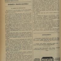 1324 - Page 1314 - Informations. Faculté de médecine de Lyon. Clinique de la tuberculose / Nécrologie / Intérêts professionnels. La liberté de prescription. [A. Herpin] / Renseignements
