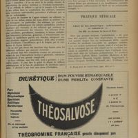 1333 - Page 1323 - Revue des thèses. Scléroses et réactions tissulaires, par Marcel Plauchu / Pratique médicale. L'état de mal épileptique : acétylcholine ou somnifère ? Par MM. les Docteur Le Blaye et Huet
