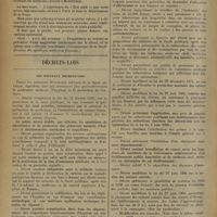 1508 - Page 1498 - Informations. Nécrologie / Le bon pain / Décrets-lois. Les nouveaux décrets-lois
