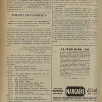 0624 - Page 614 - Informations. Cours de la Faculté de médecine de Paris. Cours de stomatologie / Nécrologie / Intérêts professionnels. Comité d'action corporative des groupements médico-pharmaceutiques de Paris et de la Seine. [Docteur Dournel] / Chronique. L'hommage du Cuba à Pasteur