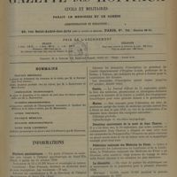 1211 - Page 1201 - Sommaire / Informations. Hôpitaux psychiatriques / Sanatoriums publics / Dispensaires de la Drôme / Guerre / Marine / Deuxième anniversaire de la mort de Jean Charcot / Fédération nationale des médecins du Front / La dénatalité