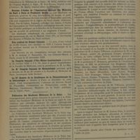 1324 - Page 1314 - Informations. Guerre. Mutations / Bourses d'études de l'association amicale des médecins du Nord à Paris et Fondation Quivy / Prix médical du Rotary français / Le Congrès français d'oto-rhino-laryngologie / Le Xe Congrès français de stomatologie / La IIe session de la conférence de la chimiothérapie de la blennorragie / Fédération des syndicats médicaux de la Seine / Chronique. Séance inaugurale de l'union thérapeutique / Renseignements