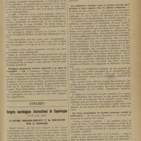 1403 - Page 1397 - Sociétés savantes. Société médicale des hôpitaux. Séance du 27 octobre 1939. Un cas d'anémie pernicieuse observée chez un enfant de 6 ans. MM. Robert Debré, Julien Marie, Maurice Lamy et G. Leroux-Lebard / Phlegmon gangréneux cervical consécutif à un abcès de l'amygdale. MM. A. Lemierre, J. Reilly et A. Laporte / Congrès. Congrès neurologique international de Copenhague. 21-26 août 1939. Le système endocrino-végétatif et sa signification pour la neurologie. Les médiateurs chimiques pour le système nerveux périphérique et leurs rapports avec les glandes endocrines. M. Henry H. Dale... / Les bases anatomiques du système autonome cortical et bulbo-spinal. M. Laruelle...