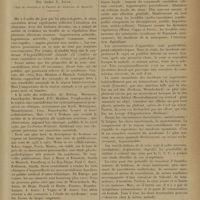 1411 - Page 1405 - Revue générale. Le syndrome d'hyperréflectivité sino-carotidienne. Par André X. Jouve...