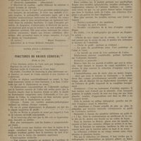 1502 - Page 1496 - Congrès. Congrès neurologique international de copenhague. 21-26 août 1939. (Suite). L'anatomie pathologique générale des maladies héréditaires du système nerveux. M. Karl Schaffer. (A suivre) / Notes pour l'internat. Fractures du rachis cervical. (Suite et fin)