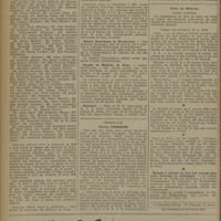 0198 - Page 194 - Informations. (Suite de la page 182). Concours spéciaux pour la nomination en 1942 à huit places de médecin des hôpitaux de Paris / Concours spécial pour la nomination à trois places de chirurgien des hôpitaux de Paris / Concours pour la nomination à une place d'accoucheur des hôpitaux de Paris / Concours pour la nomination à sept places (au maximum) d'attachés d'électro-radiologie des hôpitaux de Paris / Hôpital Notre-Dame de Bon-Secours / Faculté de médecine de Paris. Leçons inaugurales / Un concours pour la nomination d'aides d'anatomie et de prosecteurs / Naissance / Nécrologie. Charles Fiessinger / Ordre des médecins. Conseil supérieur / Conseil départemental de la Seine. Malades à envoyer en zone non occupée pour cures thermales ou climatiques