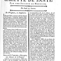 0013 - Page 13 - N°4 / Vitriol bleu, son usage dans la lésion des tendons / Lettre de N. Vanier, chirurgien, aux auteurs de la Gazette [sur les pilules Gerbier]