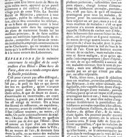 0015 - Page 15 - N°4 / Epizootie à Louviers et en Auvergne / Réflexions sur le mémoire concernant la necessité de la construction d'un Hotel-Dieu hors de Paris, dont on a rendu compte dans la feuille précédente
