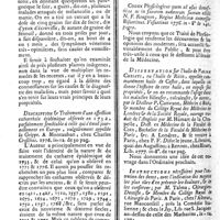 0024 - Page 24 - N°6 / Nouvelles en médecine. De la Gratiole / Description et traitement d'une affection catharrhale épidémique observée en 1732, parfaitement semblable à celle qui s'étend journellement en Europe / Codex physiologicus edidit N.F. Rougnon / Palma Christi, dissertation sur l'huile / Instructions nécessaires pour l'entretien des dents, par M. Talma