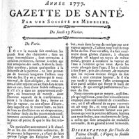 0025 - Page 25 - N°7 / Eolipiles, leur usage dans certaines maladies / Palma Christi, dissertation sur l'huile