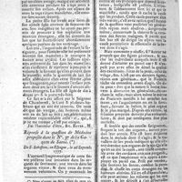 0198 - Page 186 - N°45 / Observation sur un enfant allaité par une femme sexagenaire / Réponse à la question de Médecine proposée dans le N° 37 de la Gazette de Santé
