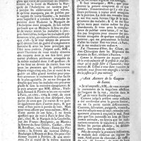 0216 - Page 204 - N°49 / Lettre aux auteurs de la Gazette de Santé / Goutte sereine, traité et cure de cette maladie / Guérison dd'une pulmonie, raisons de doute à ce sujet