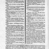 0034 - Page 32 - N°8 / Tableau des remedes présentés & non approuvés / Ouvrages qui paroissent chez l'Etranger [J.C. Hacken, De febre scarlatina; Neumann, Neglectus emeticorum; J.A. Murray, Disquisitio de sensibilita ossium; Selle, Medica clinica; F.C. Siebold, Parotidis scirrhosæ; D.J.C. Starke, Commentatio medica de universali nuperrime; Stokar, De usu cantharidum interno; De natura cholericum]