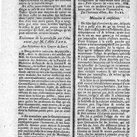 0076 - Page 66 - N°17 / Observations sur plusieurs maladies des bestiaux telles que la maladie rouge et la maladie du sang […] par M. l'abbé Tessier / Traitement de la paralysie par l'électricité, par M. l'Abbé Sans / [Humeur rhumatismale] Mémoire à consulter