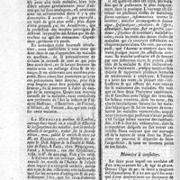 0080 - Page 70 - N°18 / [Fièvre comateuse militaire, irruption dans le Languedoc annoncée] / Médecine pratique de Londres […] par M. de Villiers / [Humeur des intestins et de l'estomac] Mémoire à consulter