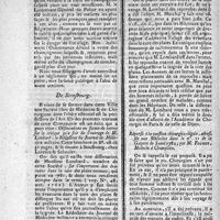 0088 - Page 78 - N°20 / [Ordonnance de police qui défend la vente des champignons] / [Observations en forme de lettres sur la critique qu'a fait de l'ouvrage de M. Lombard le rédacteur du Journal de Médecine militaire, Société libre de Médecins de Strasbourg] / [Pansements] Réponse à la question chirurgico-légale adressée aux médecins dans le n°11