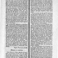 0089 - Page 79 - N°20 / [Pansements] Réponse à la question chirurgico-légale adressée aux médecins dans le n°11 / [Humeur fluxionnaire] Mémoire à consulter