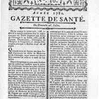 0127 - Page 117 - N°30 / De lue venerea in recens natis […] par M. Faguer Desperieres