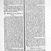 0129 - Page 119 - N°30 / [Accouchement] Suite & fin de la question médico-légale, par M. Delacroix / [Prix des Académies] Aux Rédacteurs de la Gazette de Santé / [Faiblesses] Mémoire à consulter