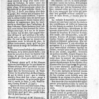 0145 - Page 135 - N°34 / Experiences faites avec le Lobelia par M. Dupau / Extrait de l'ouvrage de M. Gesner, qui a pour titre, Découvertes les plus modernes en médecine